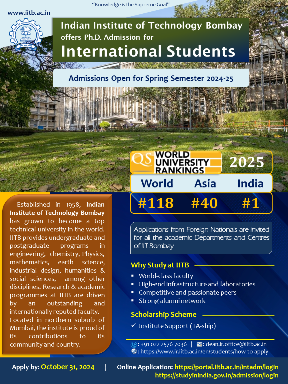 Admission 20242025 International Relations